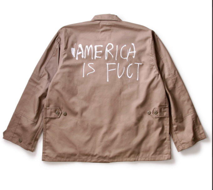 FUCT AMERICA IS FUCKED JACKET