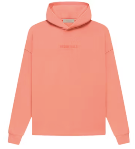 Fear of God Essentials Hoodie Coral