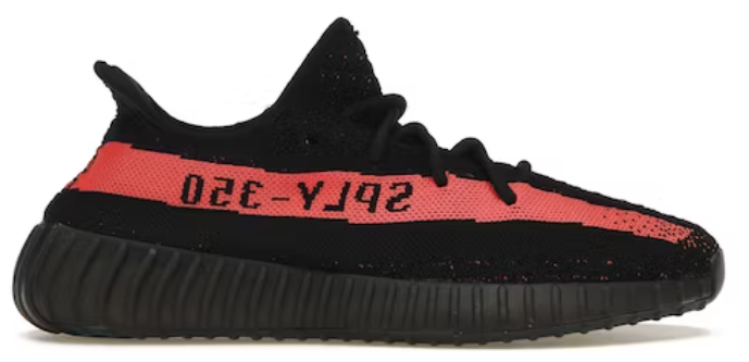 adidas Yeezy 350 V2 Core Black Red