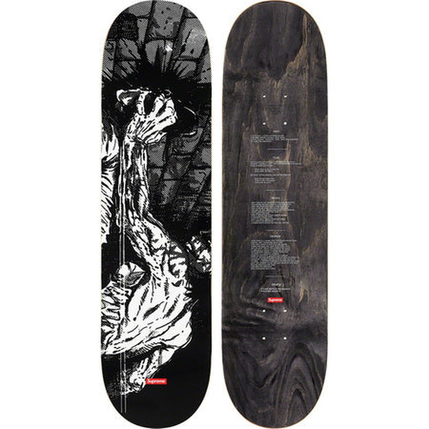 Supreme The Crow Skateboard CRUSHED