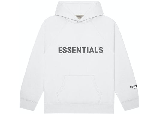 Fear of God Essential 3D Hoodie White