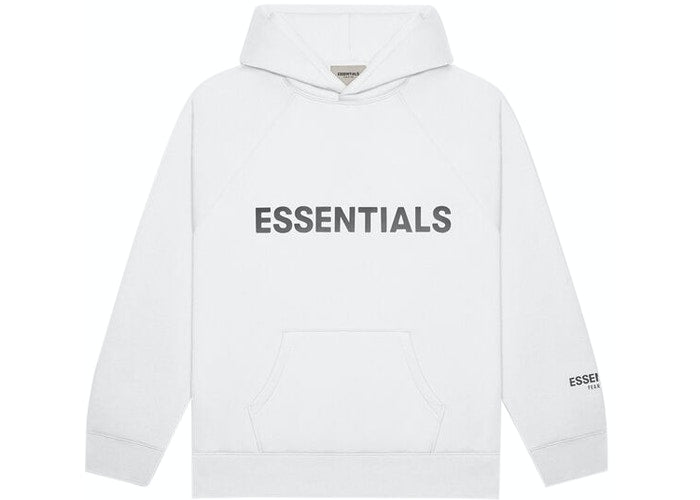 Fear of God Essential 3D Hoodie White