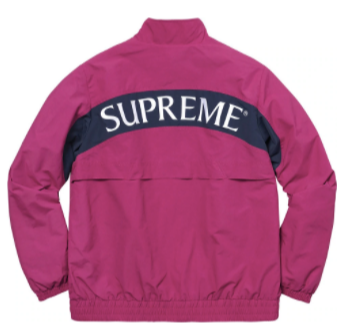 Supreme Arc Track Jacket Magenta
