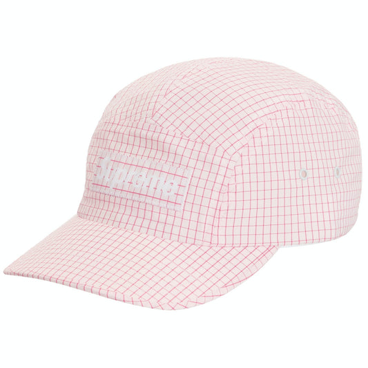 Supreme 2-Tone Ripstop Camp Cap (SS21) White Pink