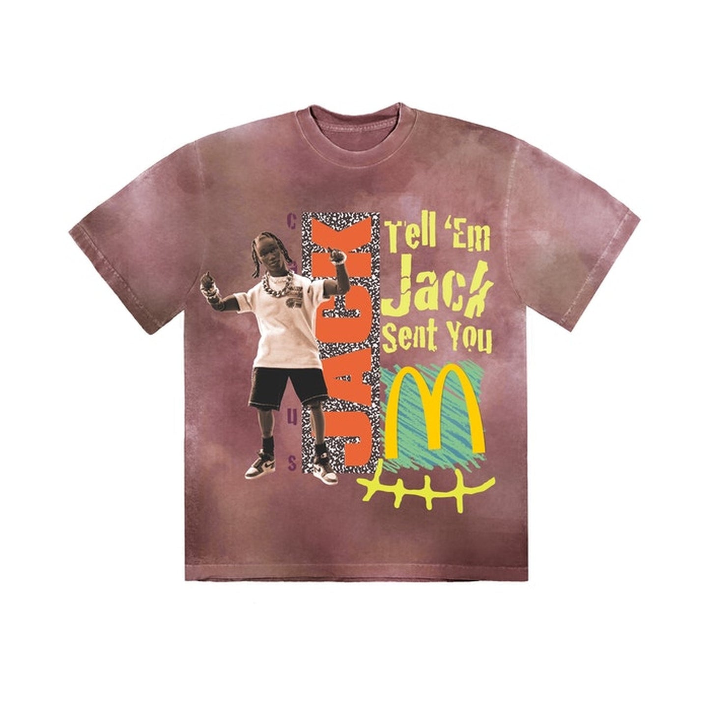 Travis Scott x McDonald's Jack Smile II T-Shirt Multi